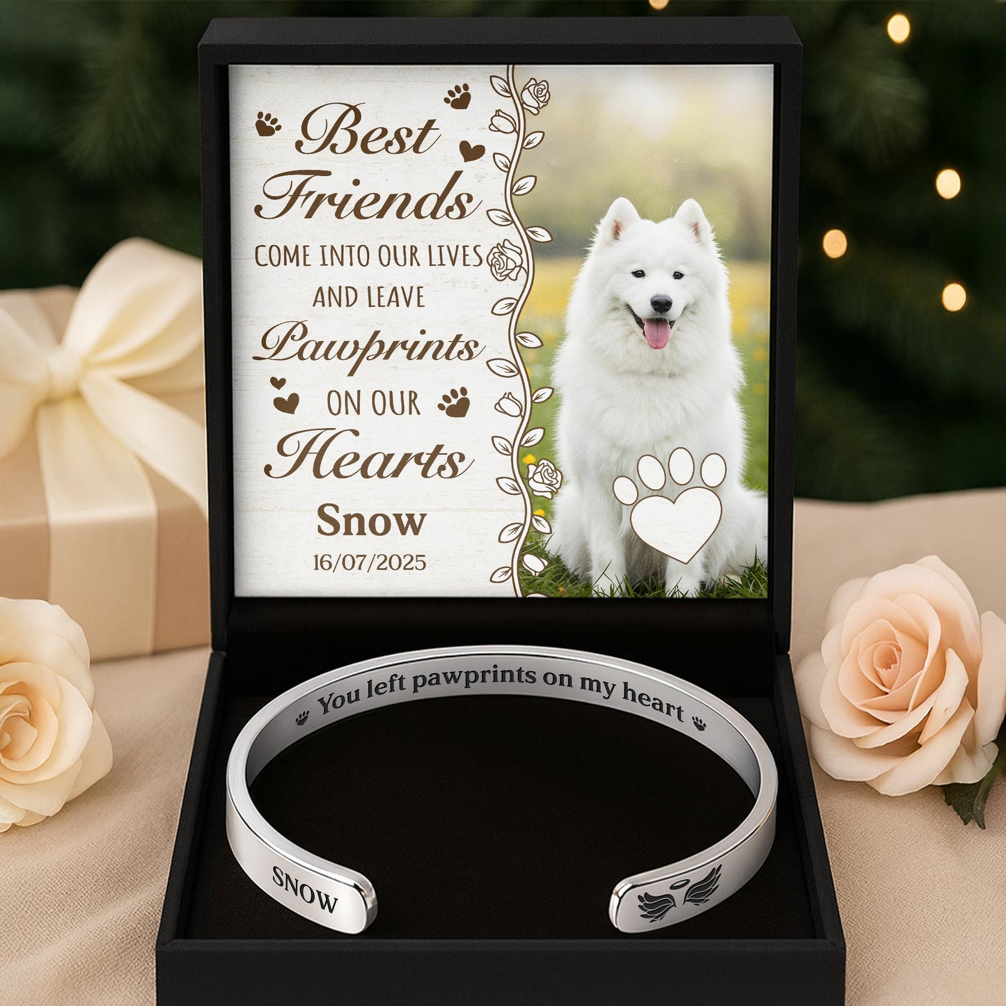 You Left Pawprints On My Heart, For Dog Lovers