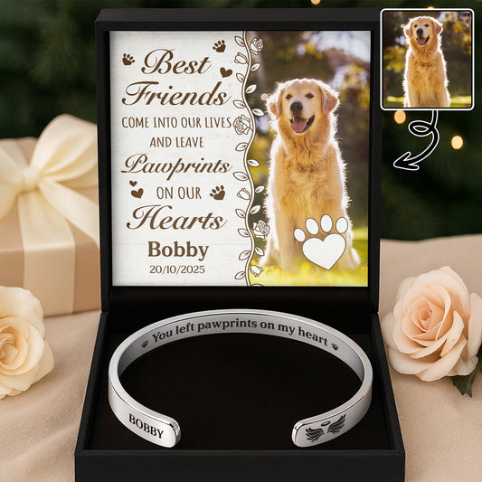 You Left Pawprints On My Heart, For Dog Lovers