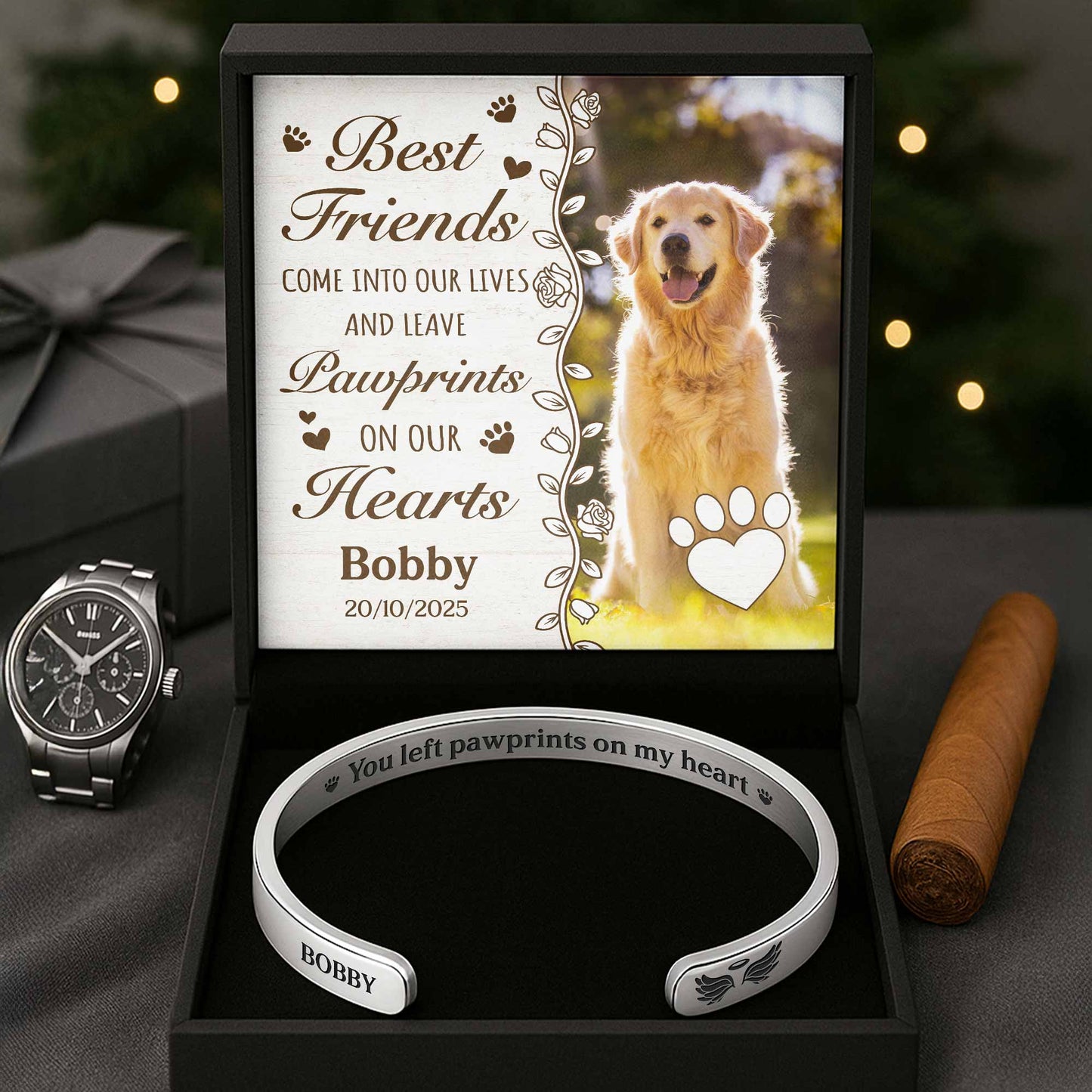 You Left Pawprints On My Heart, For Dog Lovers