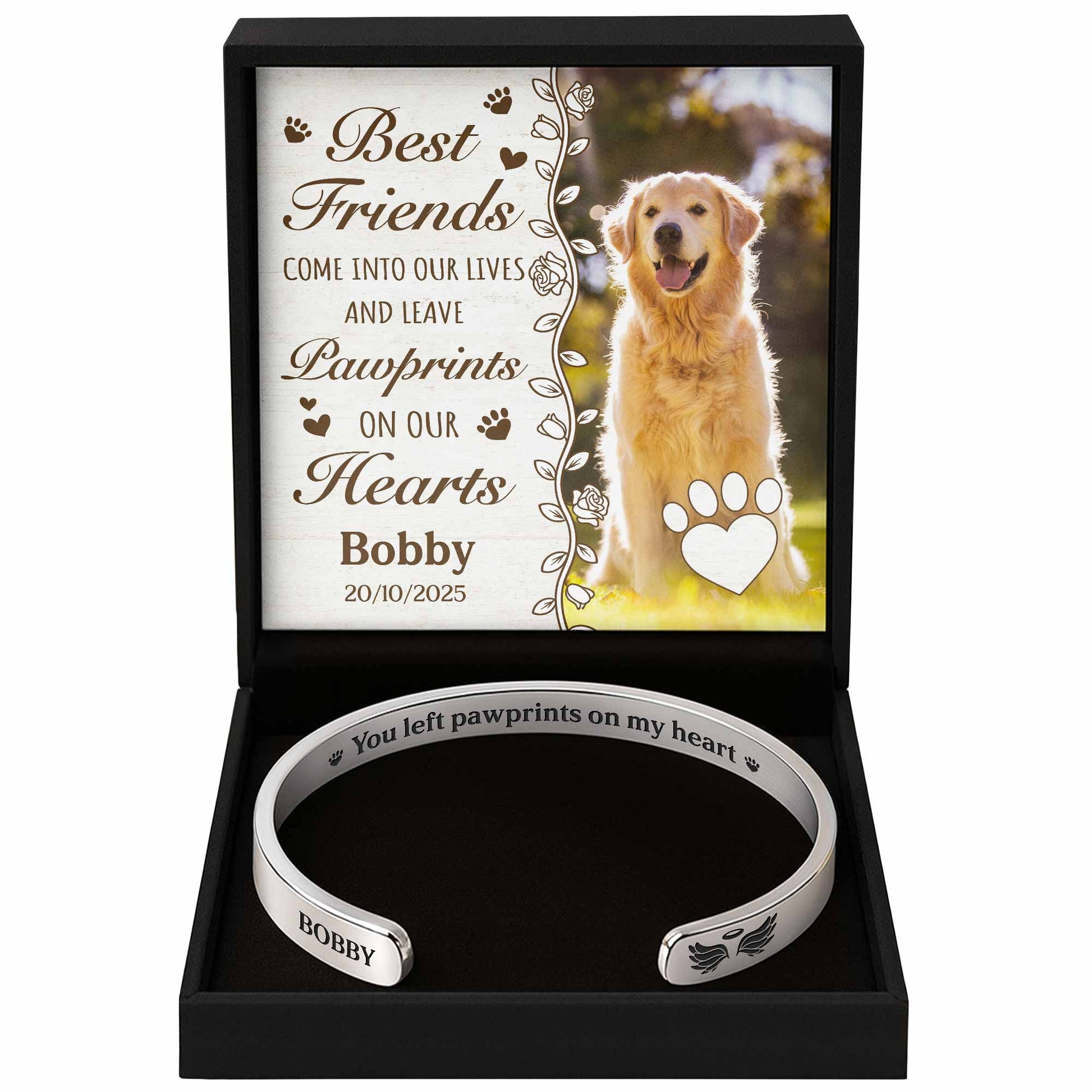 You Left Pawprints On My Heart, For Dog Lovers