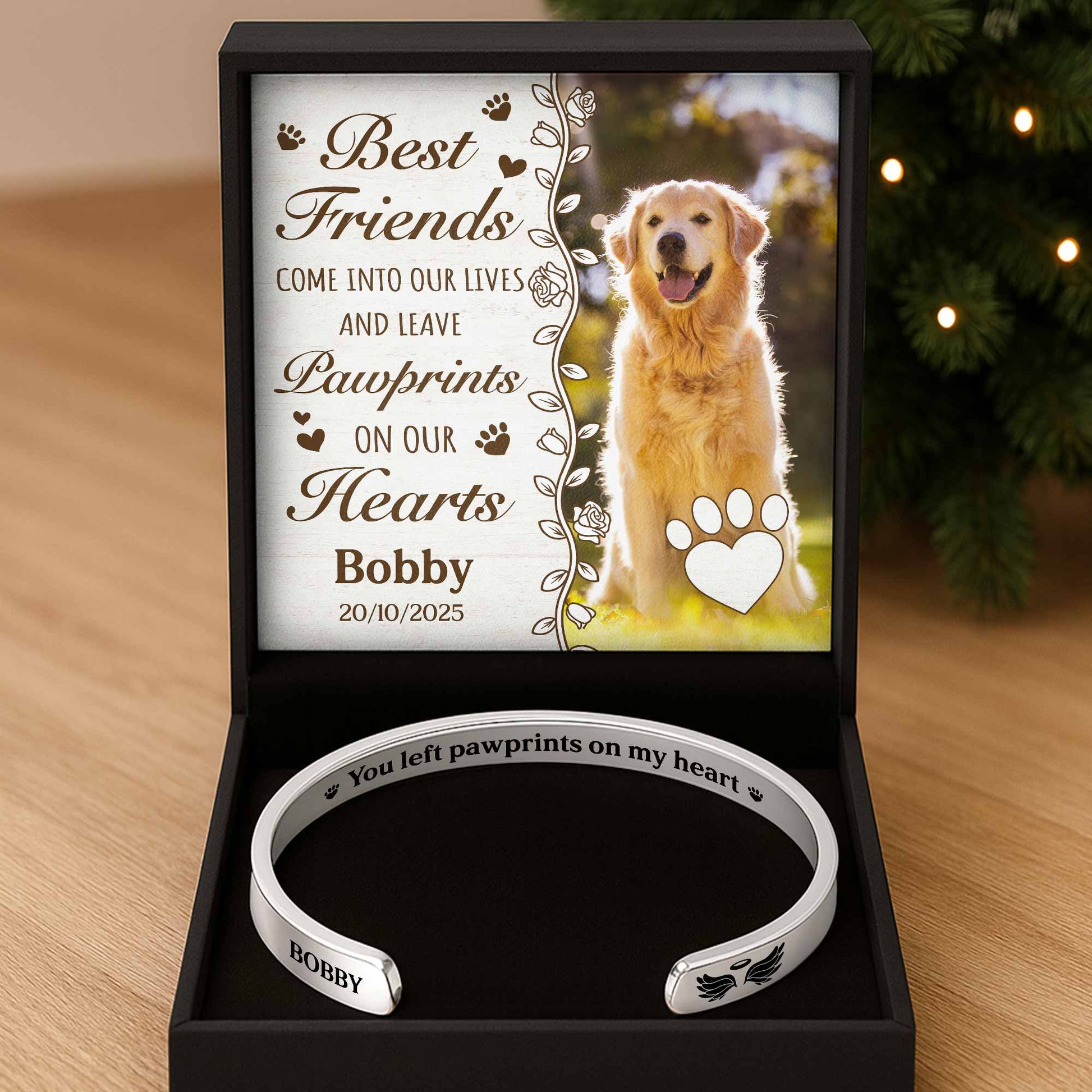 You Left Pawprints On My Heart, For Dog Lovers