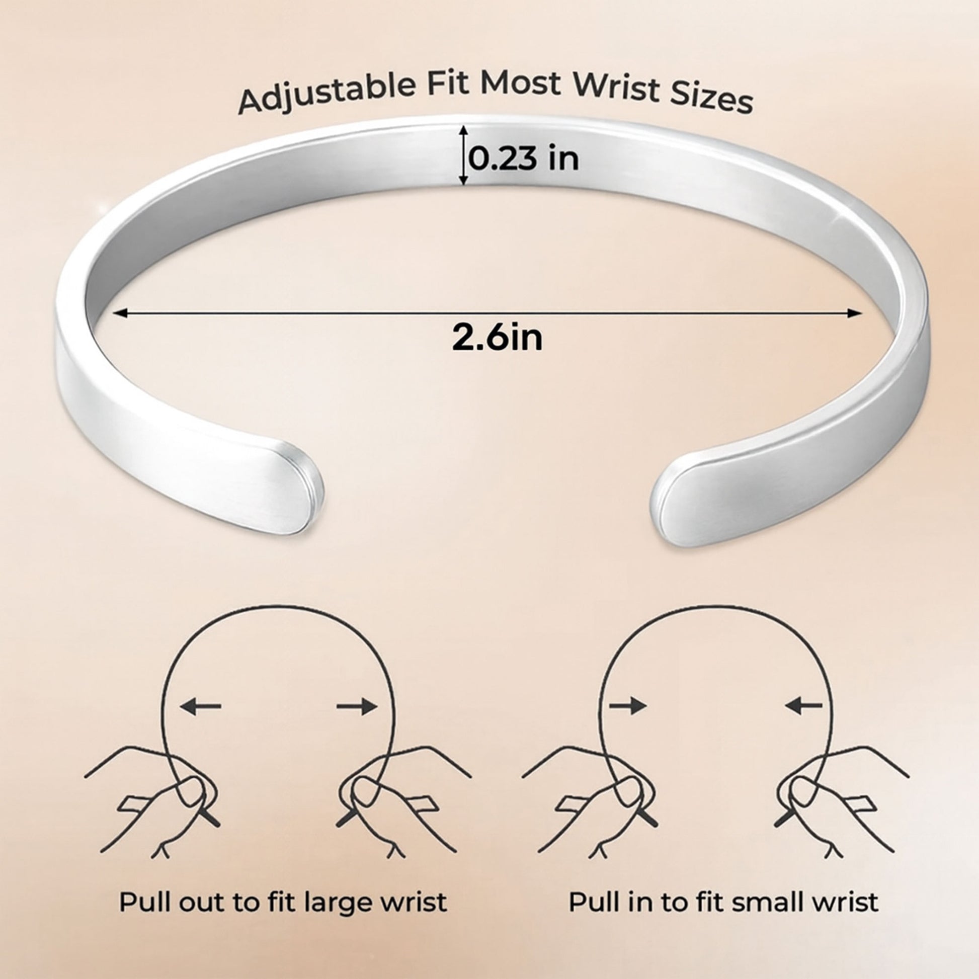 Favorite Hello Hardest Goodbye Paw Cuff Bracelet