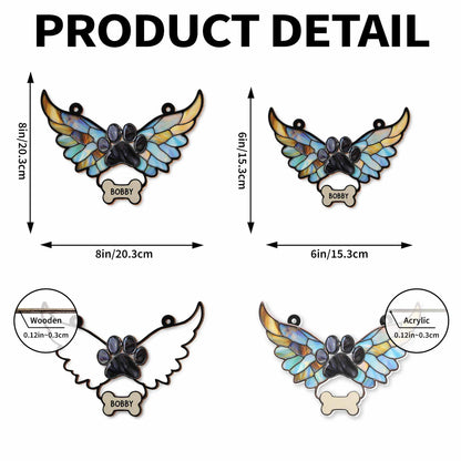 Bobby, Paw Wings Suncatcher