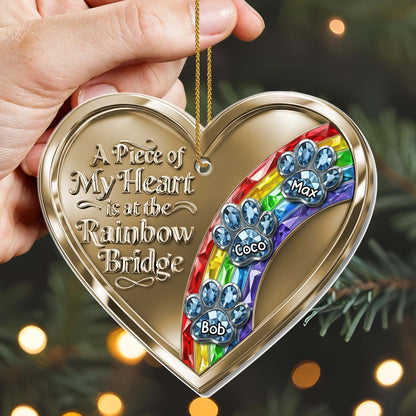 A Piece of My Heart at the Rainbow Bridge, Paw Prints