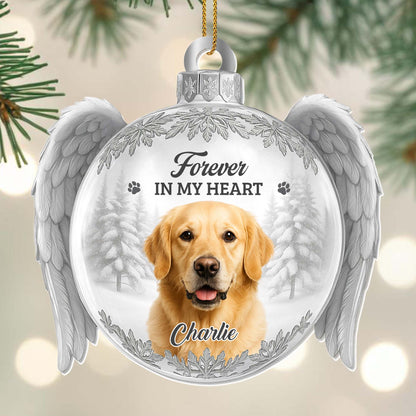 Forever In My Heart With Angel Wings And Dog