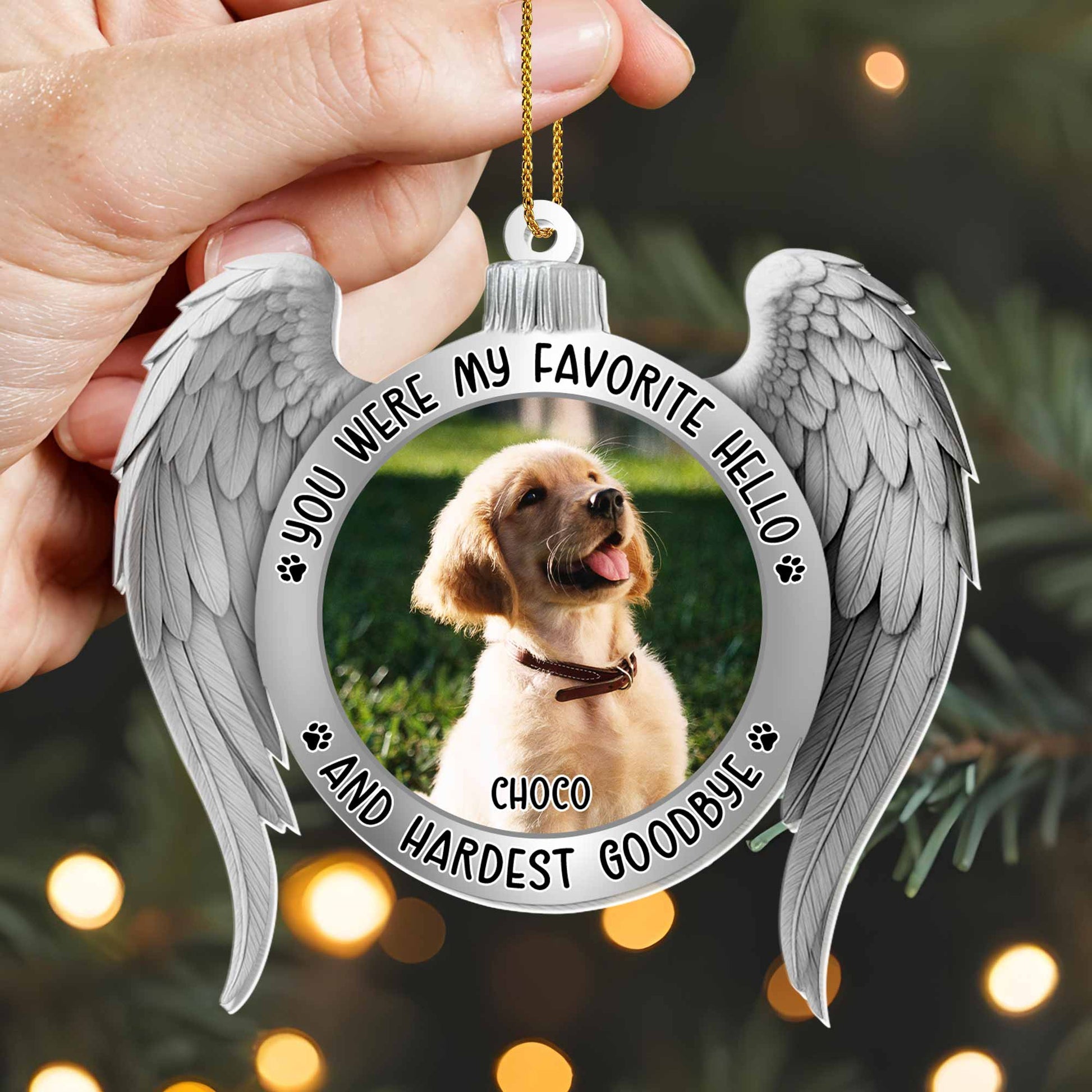 Favorite Hello Hardest Goodbye Dog Wings