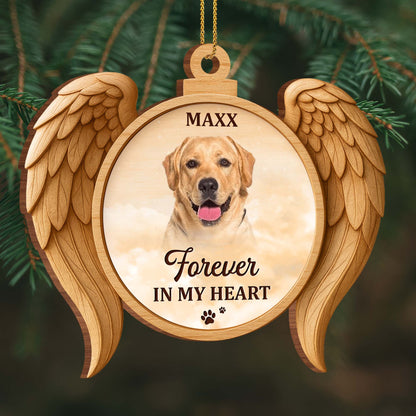 Forever In My Heart, Dog Angel Wings Ornament