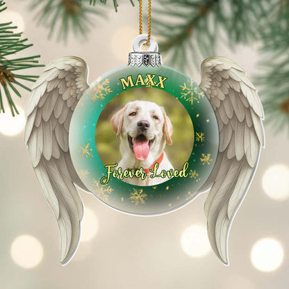 Forever Loved Angel Wings and Dog