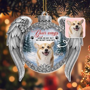 Your Wings Were Ready Angel Wings And Dog Design