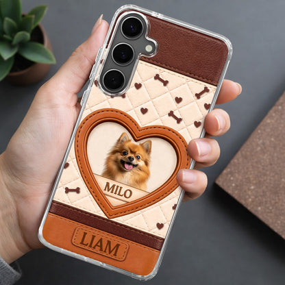 Always In My Heart Dog Photo With Bones And Hearts