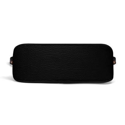 Queen Black - Sac à main bandoulière personnalisé avec chaîne - Q02BCH