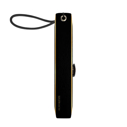 Queen Black - Portefeuille en cuir personnalisé pour téléphone - Q02BPW