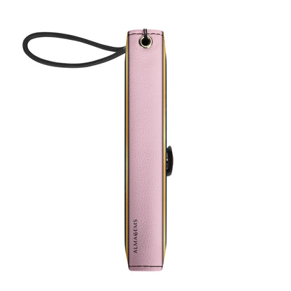 Portefeuille en cuir personnalisé Queen Pink pour téléphone - Q02PPW