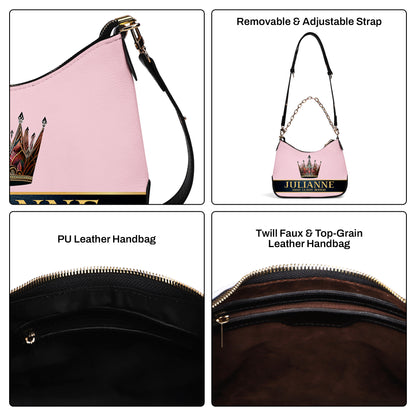 Queen Pink - Bolso bandolera con cadena personalizado - Q02PCH