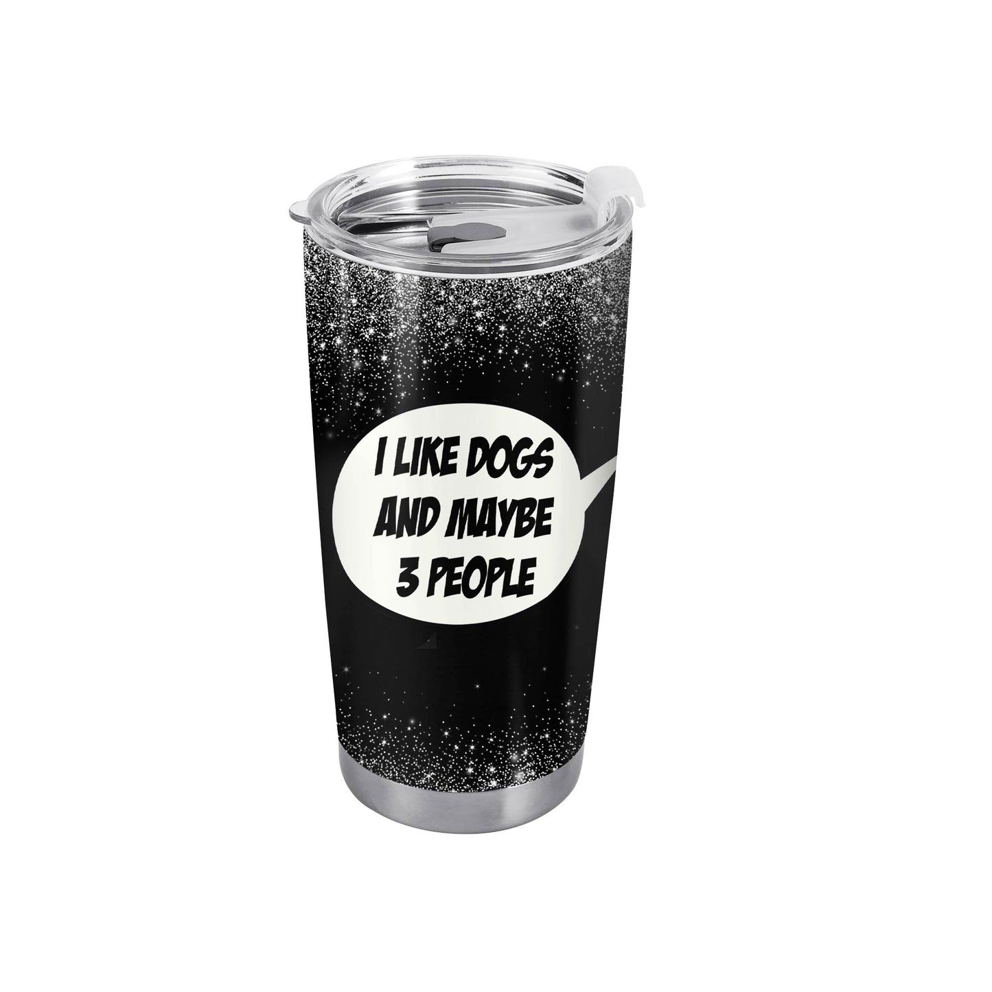 Custom Comic Art - Personalized Stainless Steel Tumbler 20oz 30oz - QCUSTOM01TB