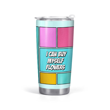 Personaliza tu arte - Vaso de acero inoxidable personalizado de 20 oz y 30 oz - QCUSTOM04TB