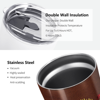 Personnalisez votre art - Gobelet personnalisé en acier inoxydable 20 oz 30 oz - QCUSTOM13TB