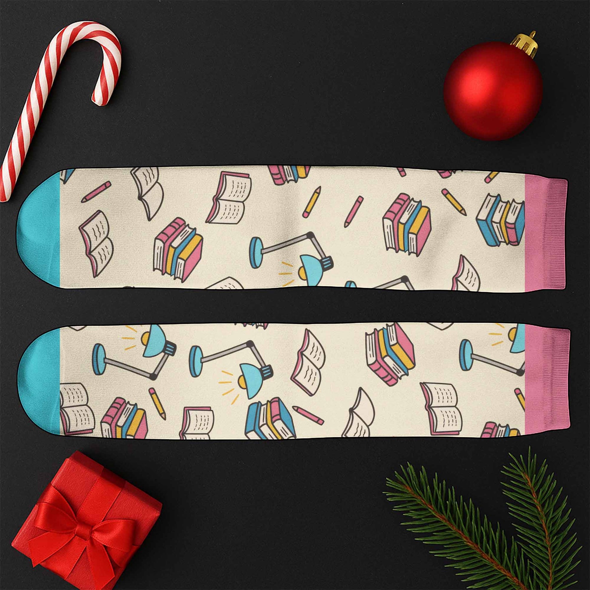 Just A Girl Who Loves Books, Fun Reading Socks