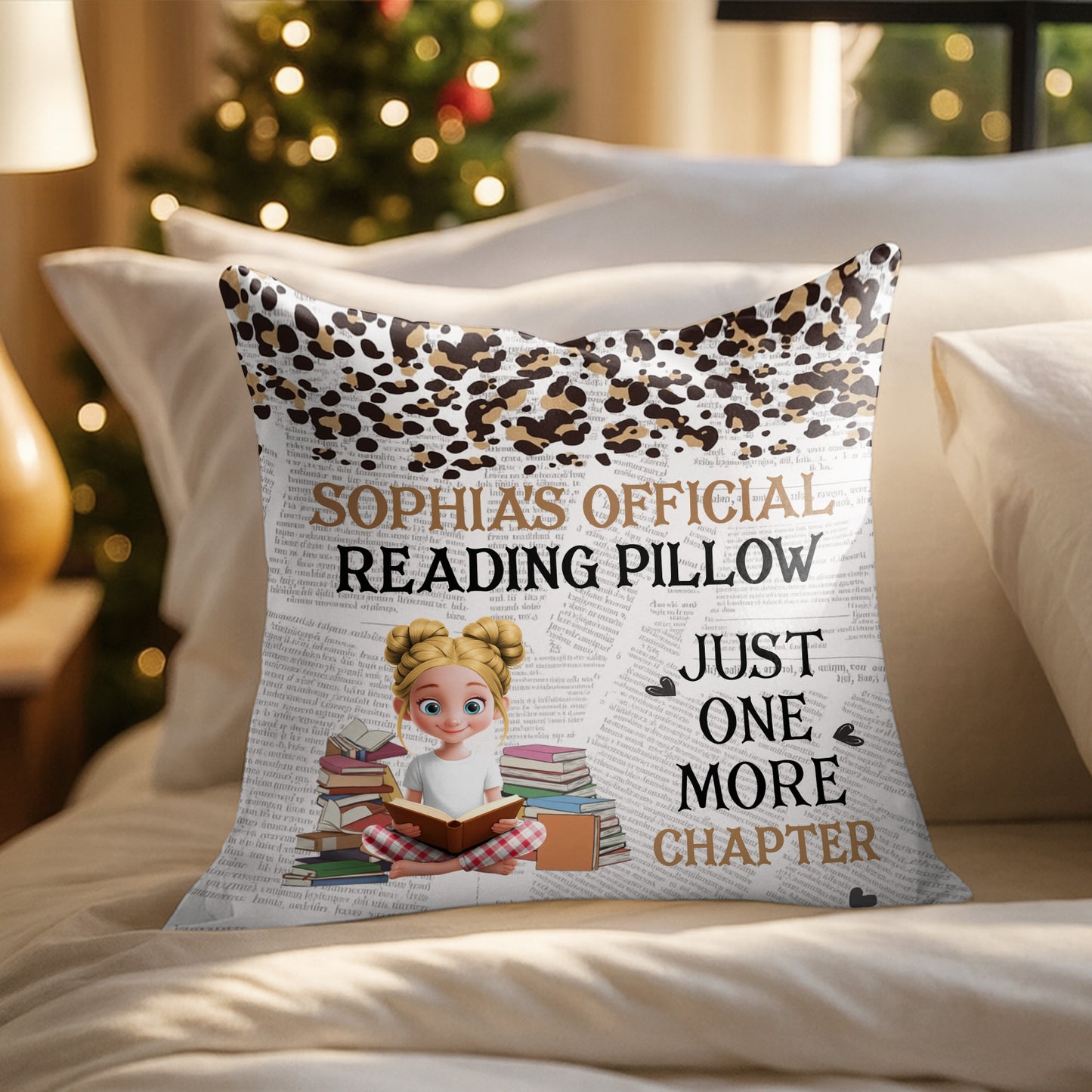 Official Reading Pillow, Just One More Chapter, Books