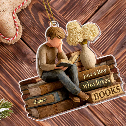 Just A Boy Who Loves Books And Reading