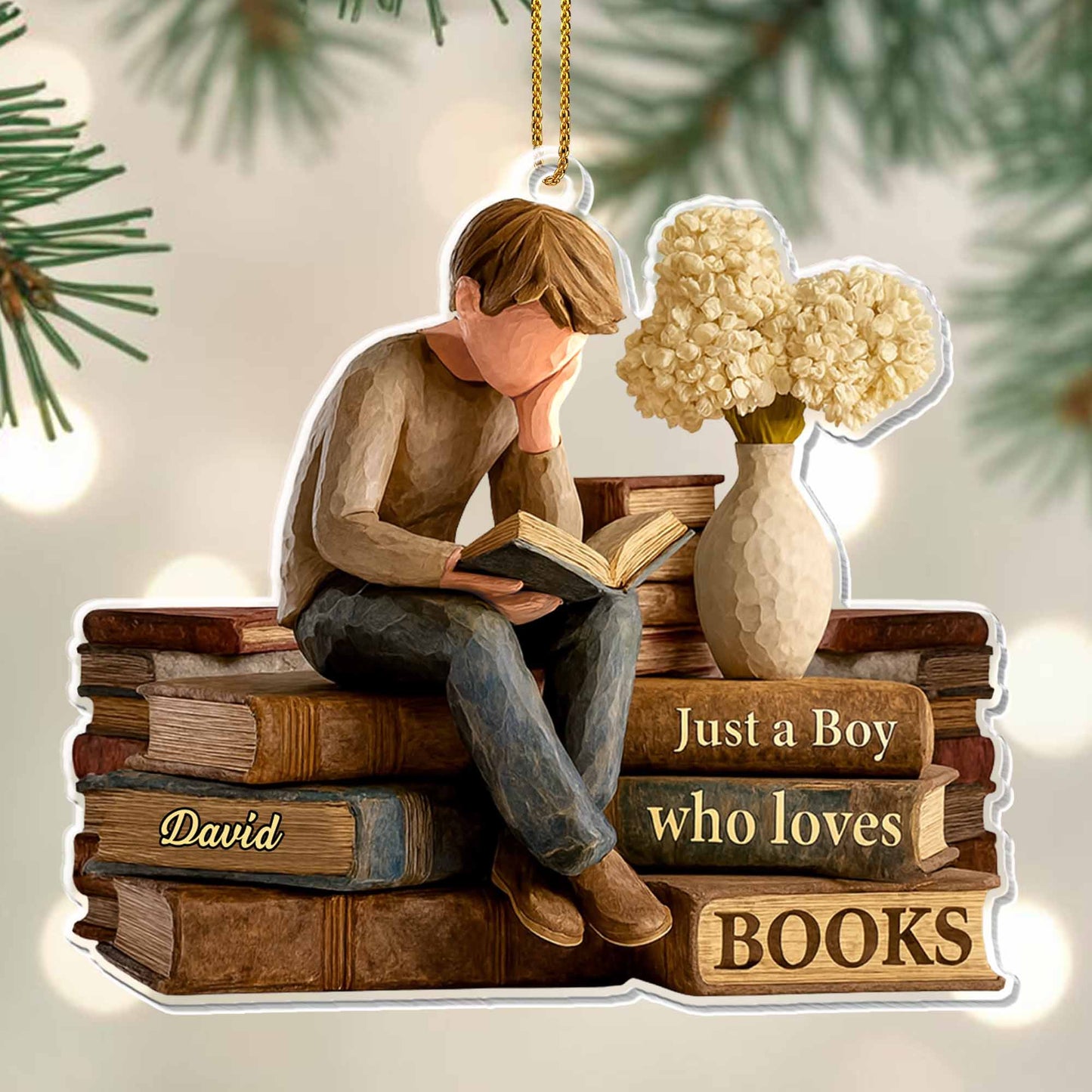 Just A Boy Who Loves Books And Reading