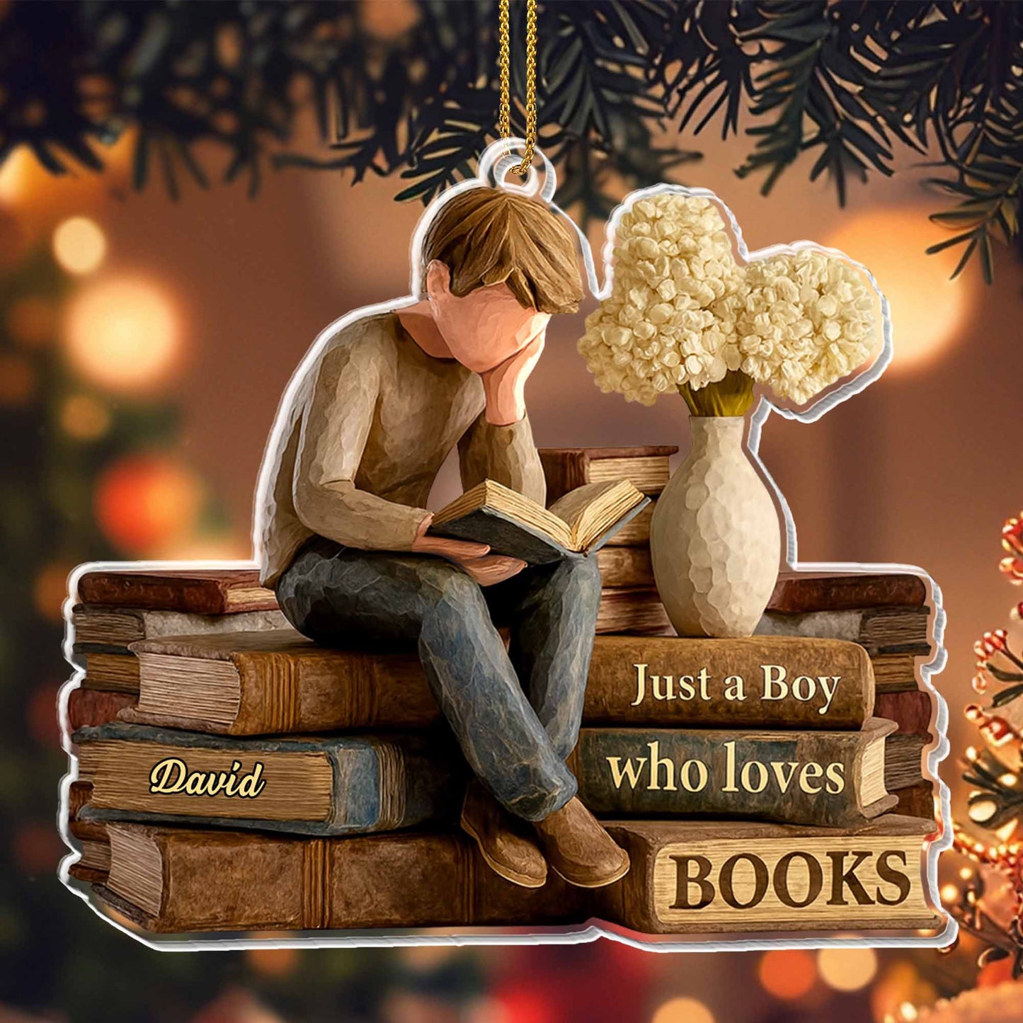 Just A Boy Who Loves Books And Reading