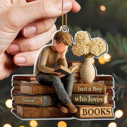 Just A Boy Who Loves Books And Reading