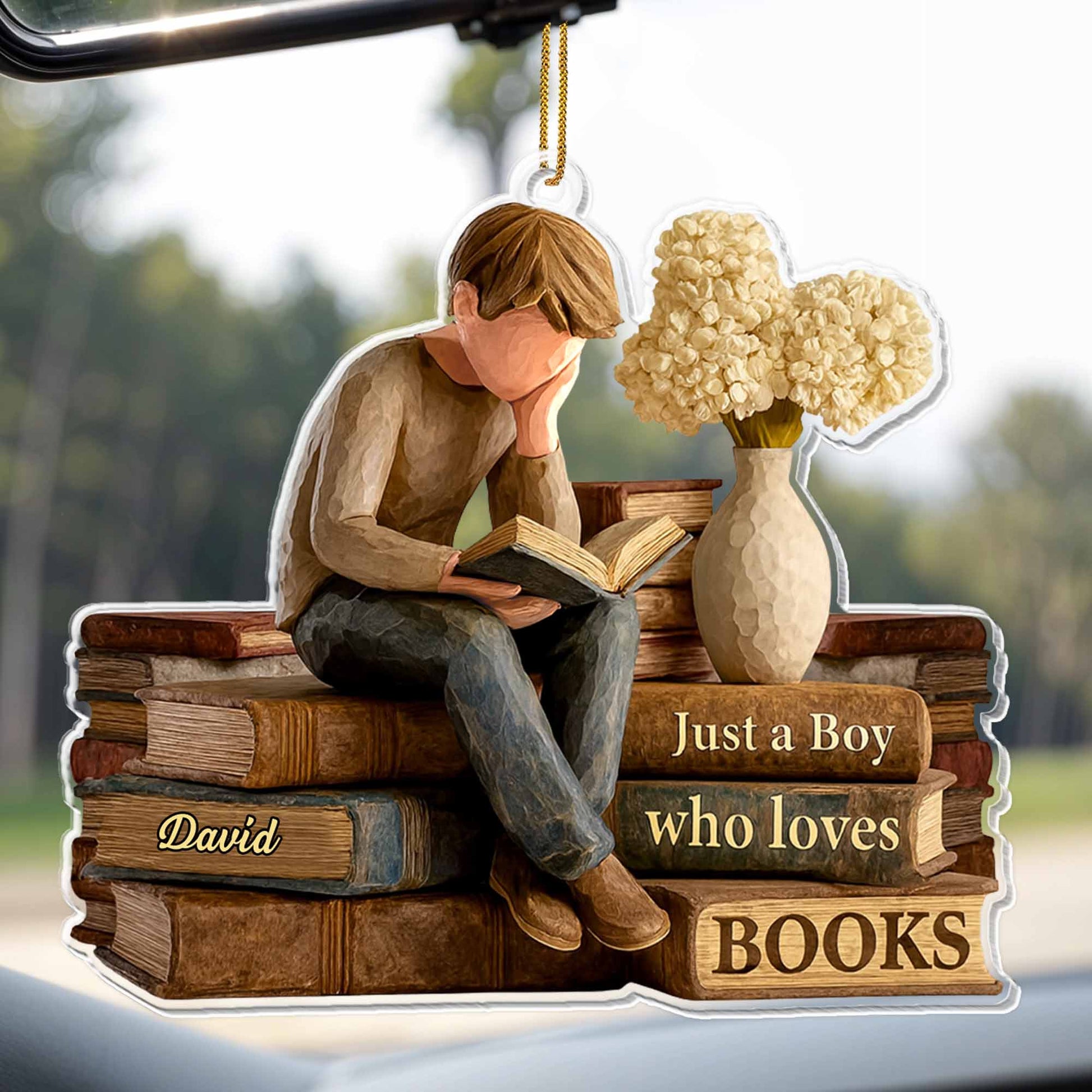 Just A Boy Who Loves Books And Reading