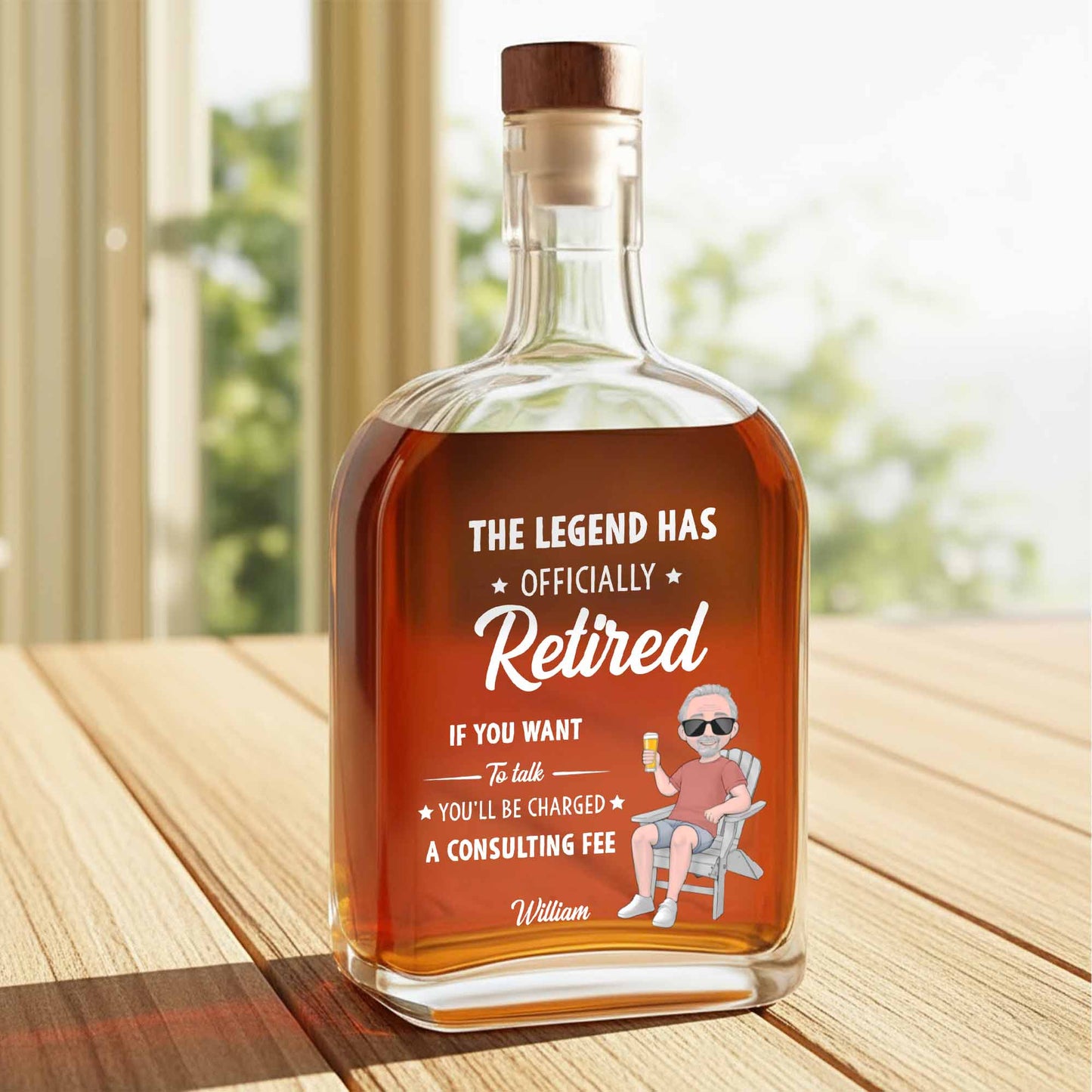 The Legend Has Officially Retired, Chair And Beer Can