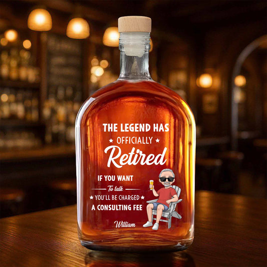 The Legend Has Officially Retired, Chair And Beer Can