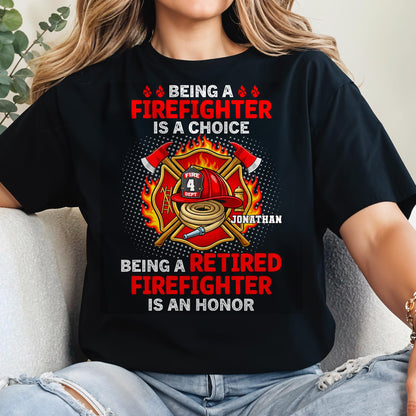 Being A Firefighter Is A Choice, Firefighter Helmet Design