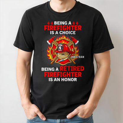 Being A Firefighter Is A Choice, Firefighter Helmet Design