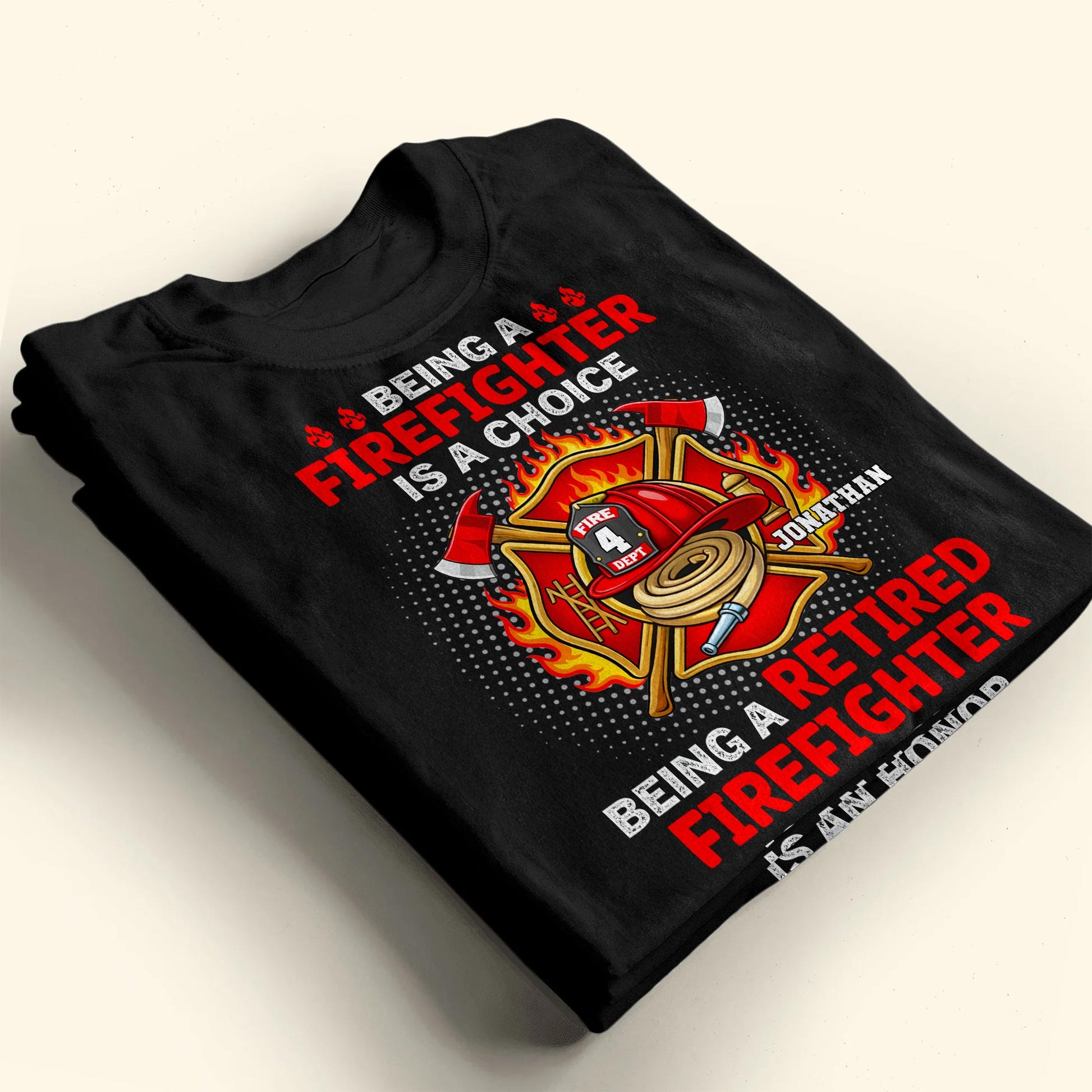 Being A Firefighter Is A Choice, Firefighter Helmet Design