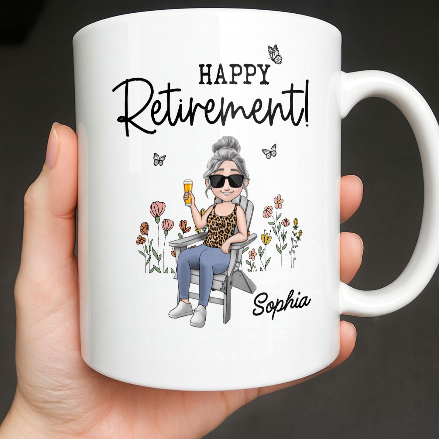 Not My Problem Anymore Retired With Flowers