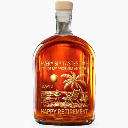 Every Sip Tastes Like Not My Problem Anymore, Palm Trees, Beach Chair