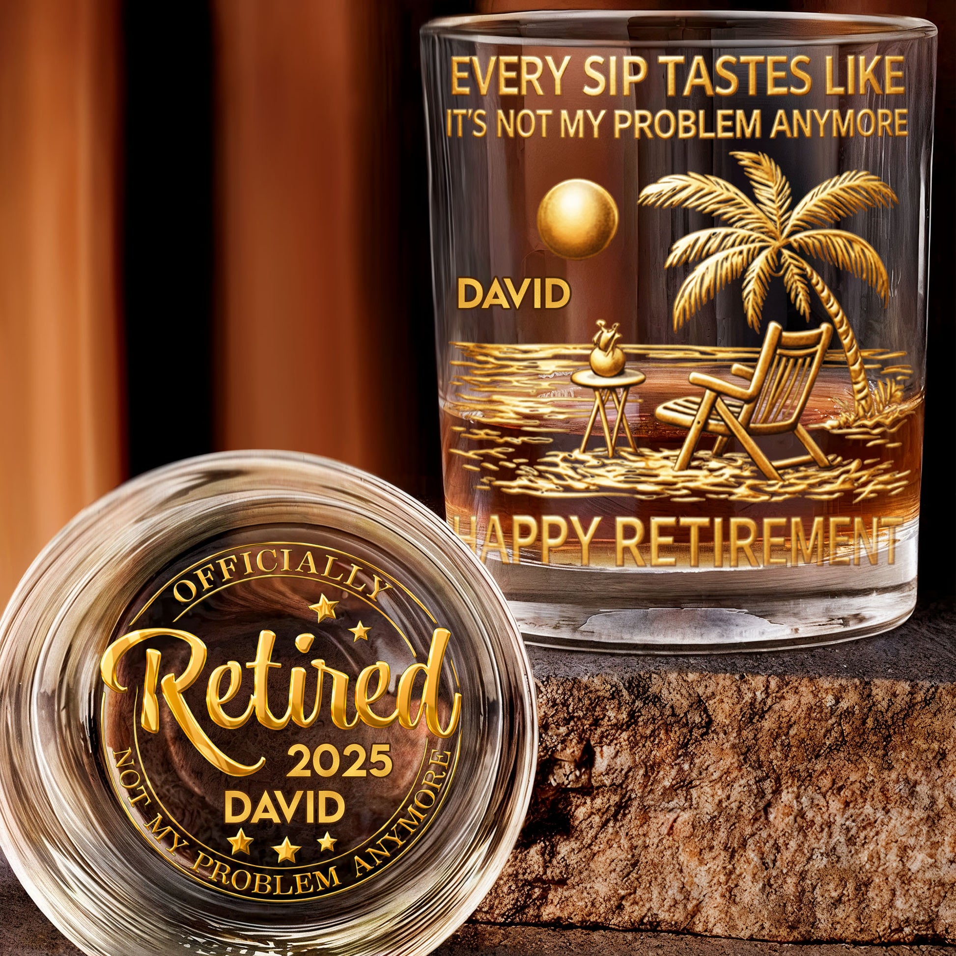 Every Sip Tastes Like It's Not My Problem Anymore Palm Tree Beach