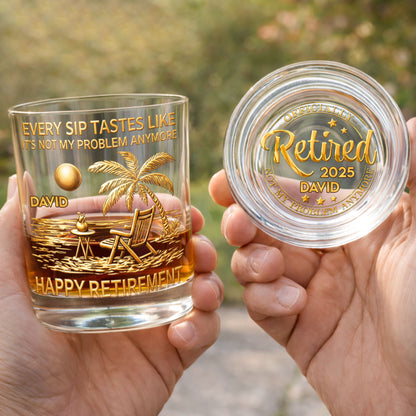 Every Sip Tastes Like It's Not My Problem Anymore Palm Tree Beach