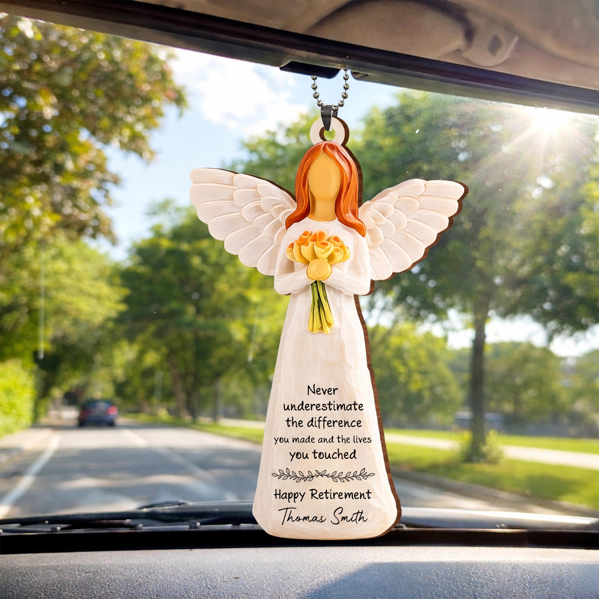 Never Underestimate The Difference Angel Ornament