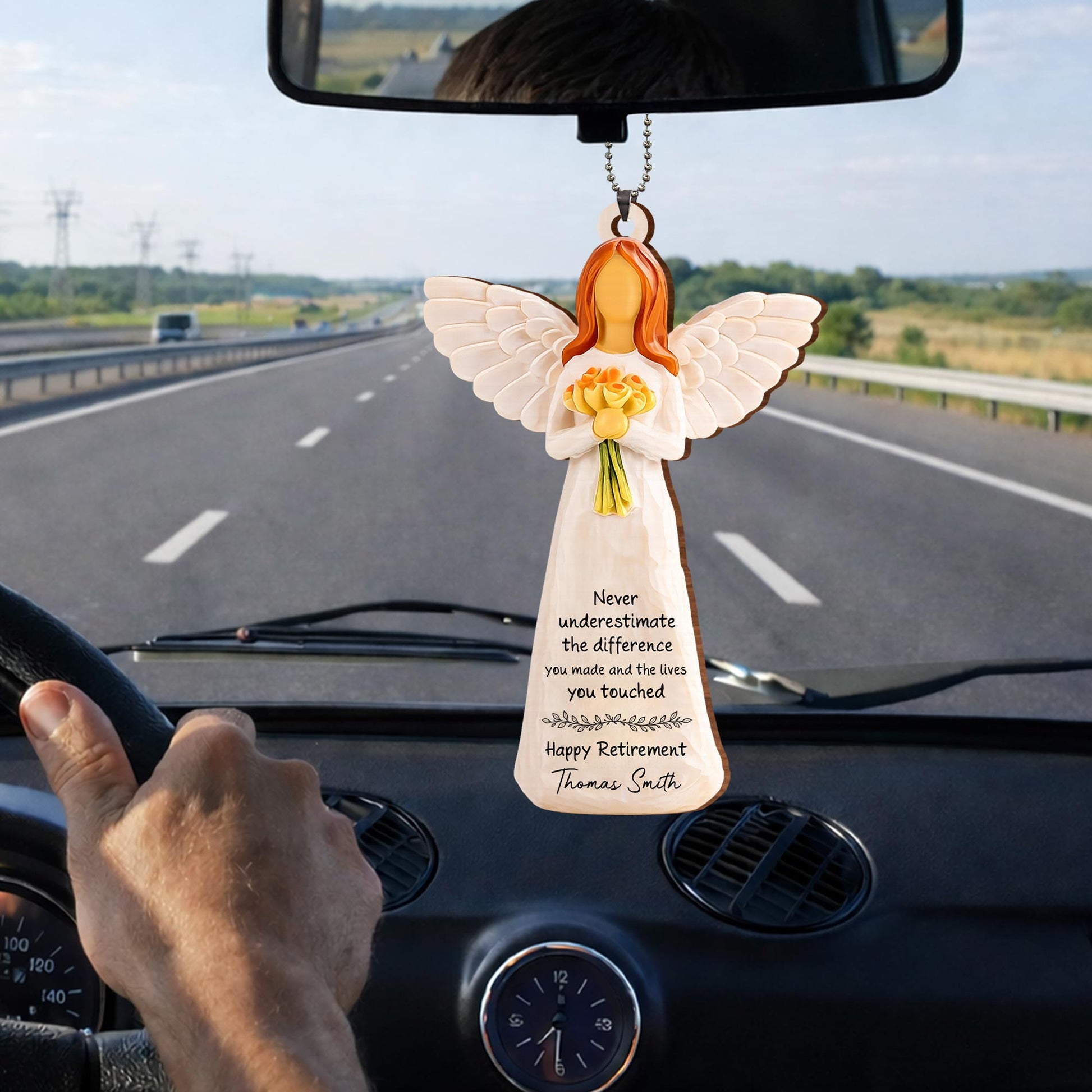 Never Underestimate The Difference Angel Ornament