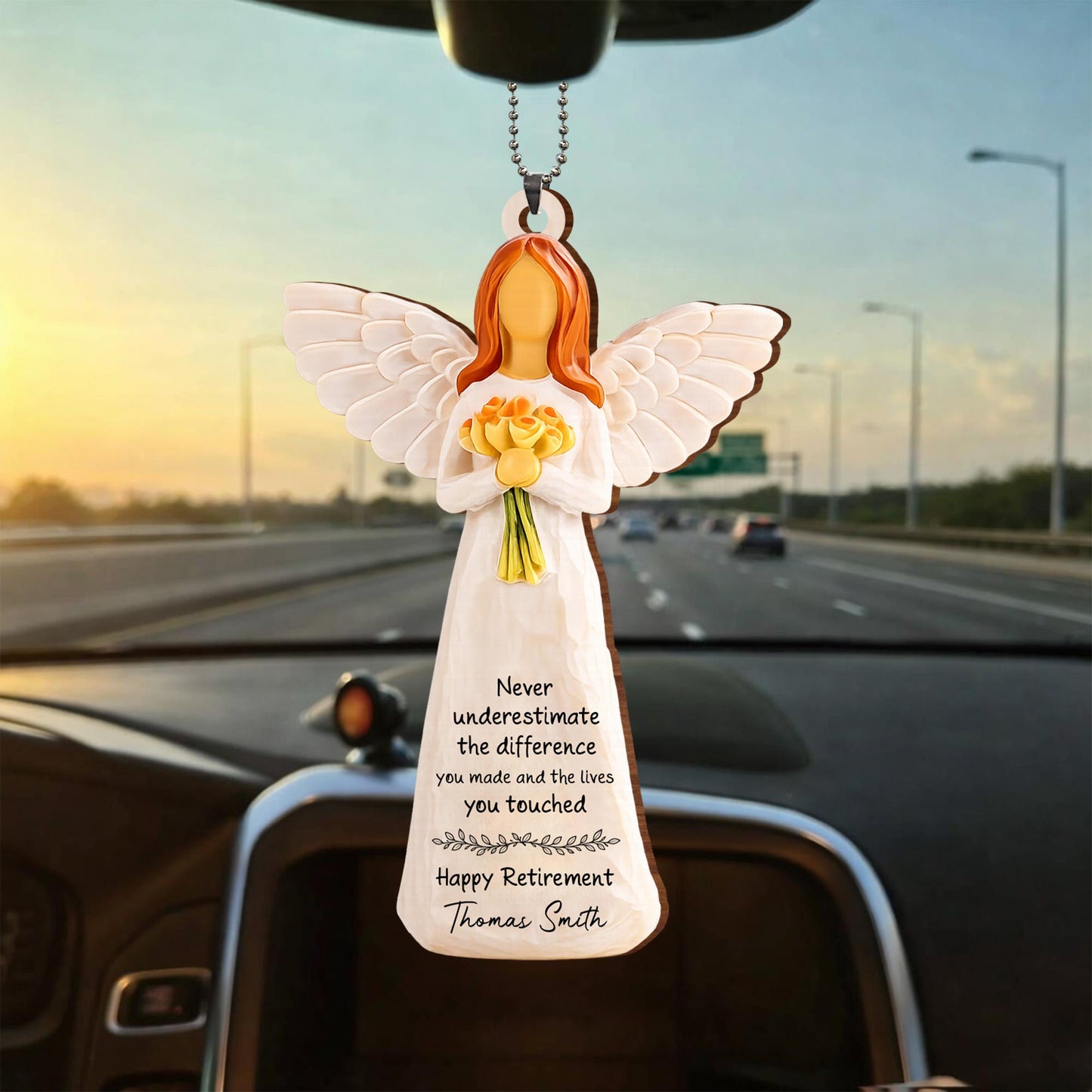 Never Underestimate The Difference Angel Ornament