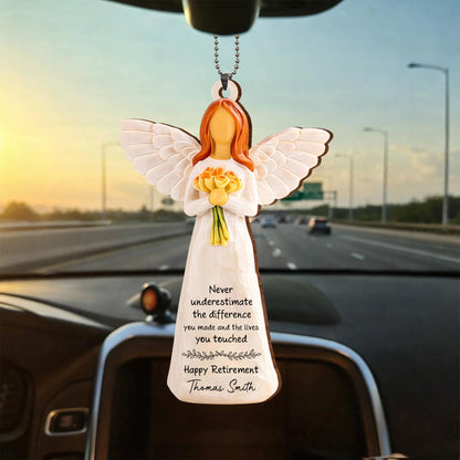 Never Underestimate The Difference Angel Ornament