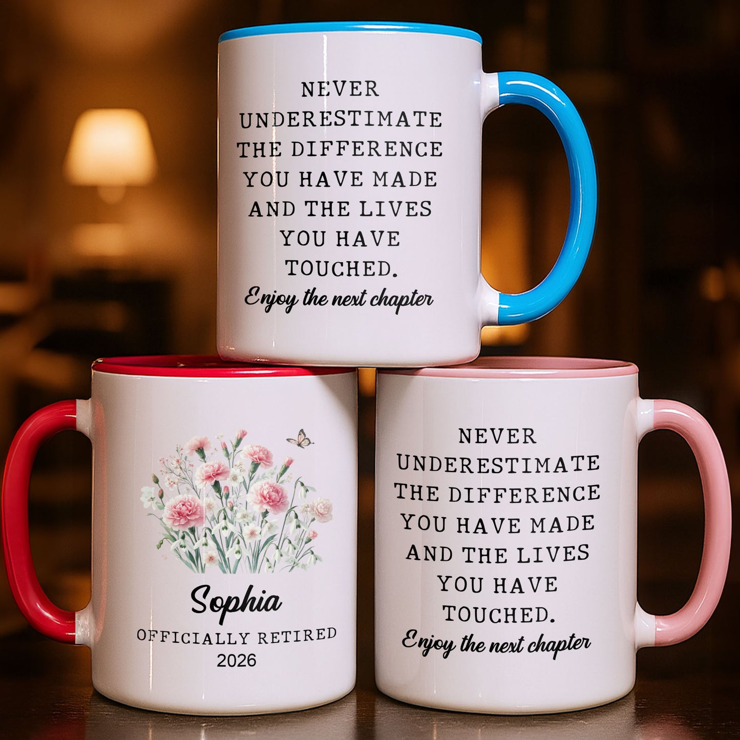 Officially Retired Never Underestimate The Difference Flowers Butterfly