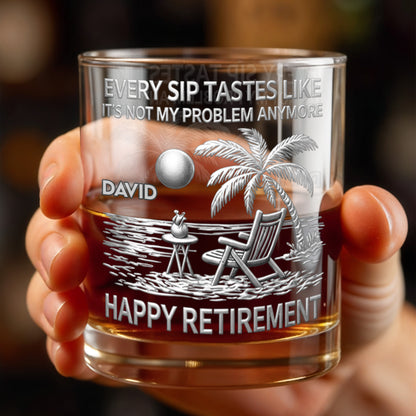 Every Sip Tastes Like It's Not My Problem Anymore, Palm Tree and Beach Chair