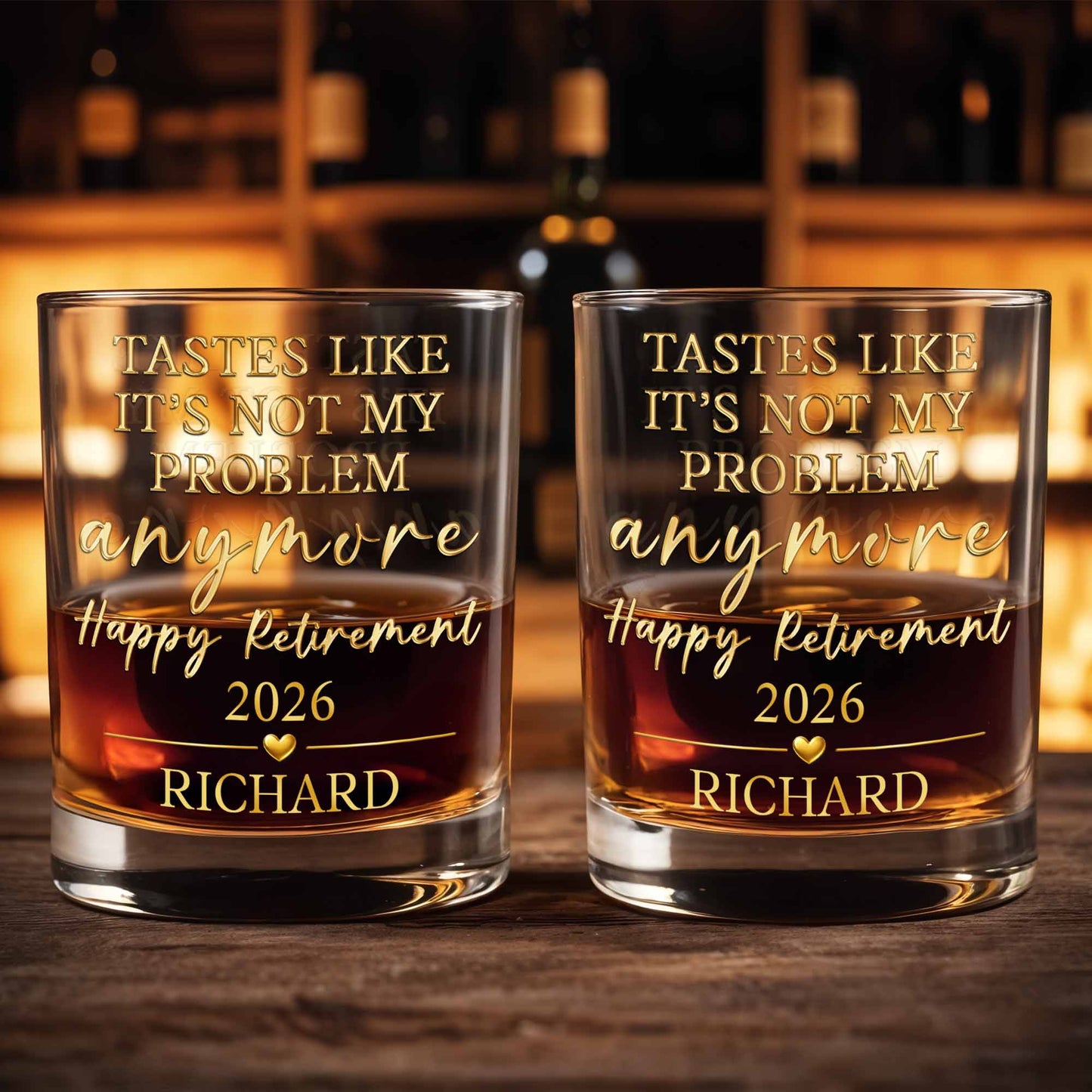 Tastes Like It's Not My Problem Anymore Glass