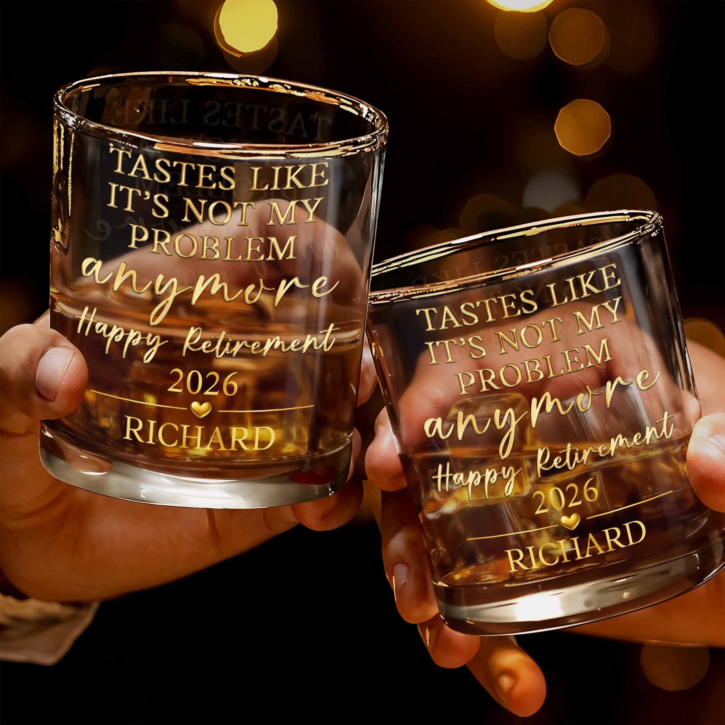 Tastes Like It's Not My Problem Anymore Glass