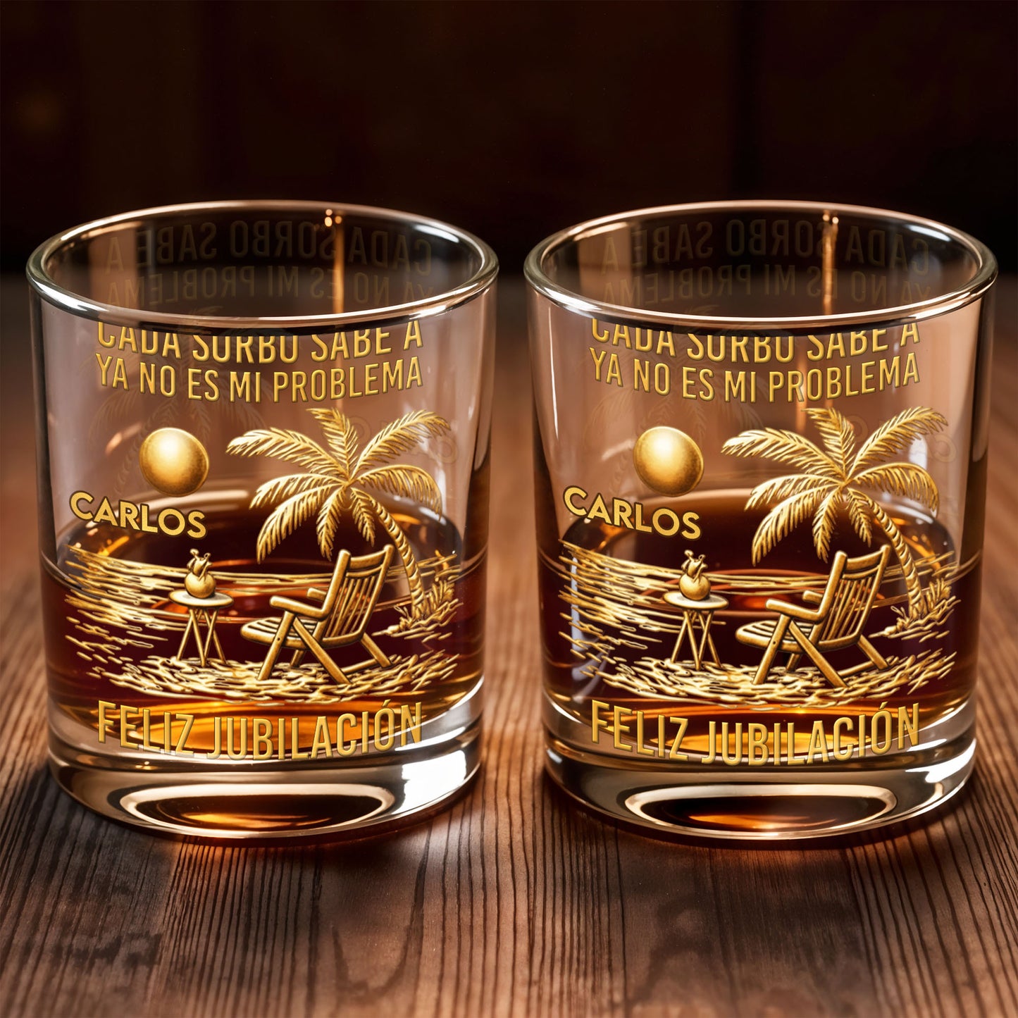 Cada Sorbo Sabe A Palm Tree Beach Chair