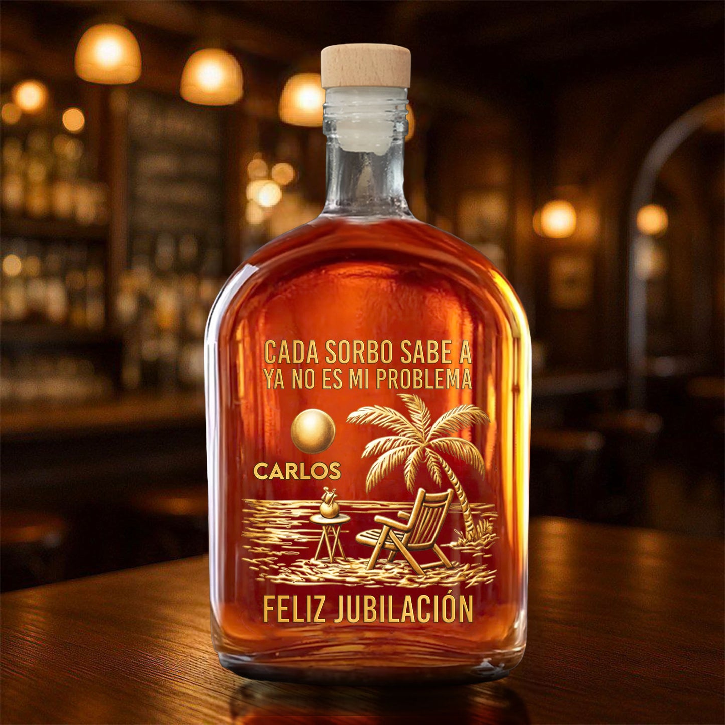 Cada Sorbo Sabe A Ya No Es Mi Problema Tropical Palm Tree Beach