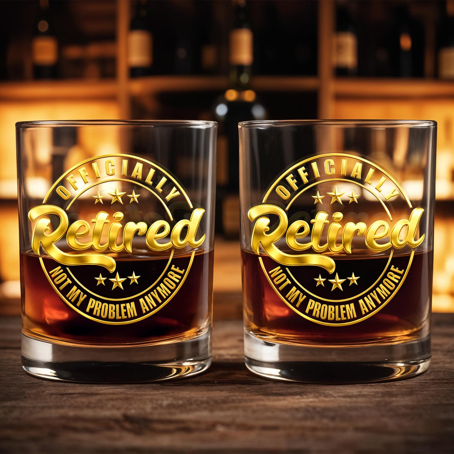 Officially Retired Not My Problem Anymore With Gold Stars