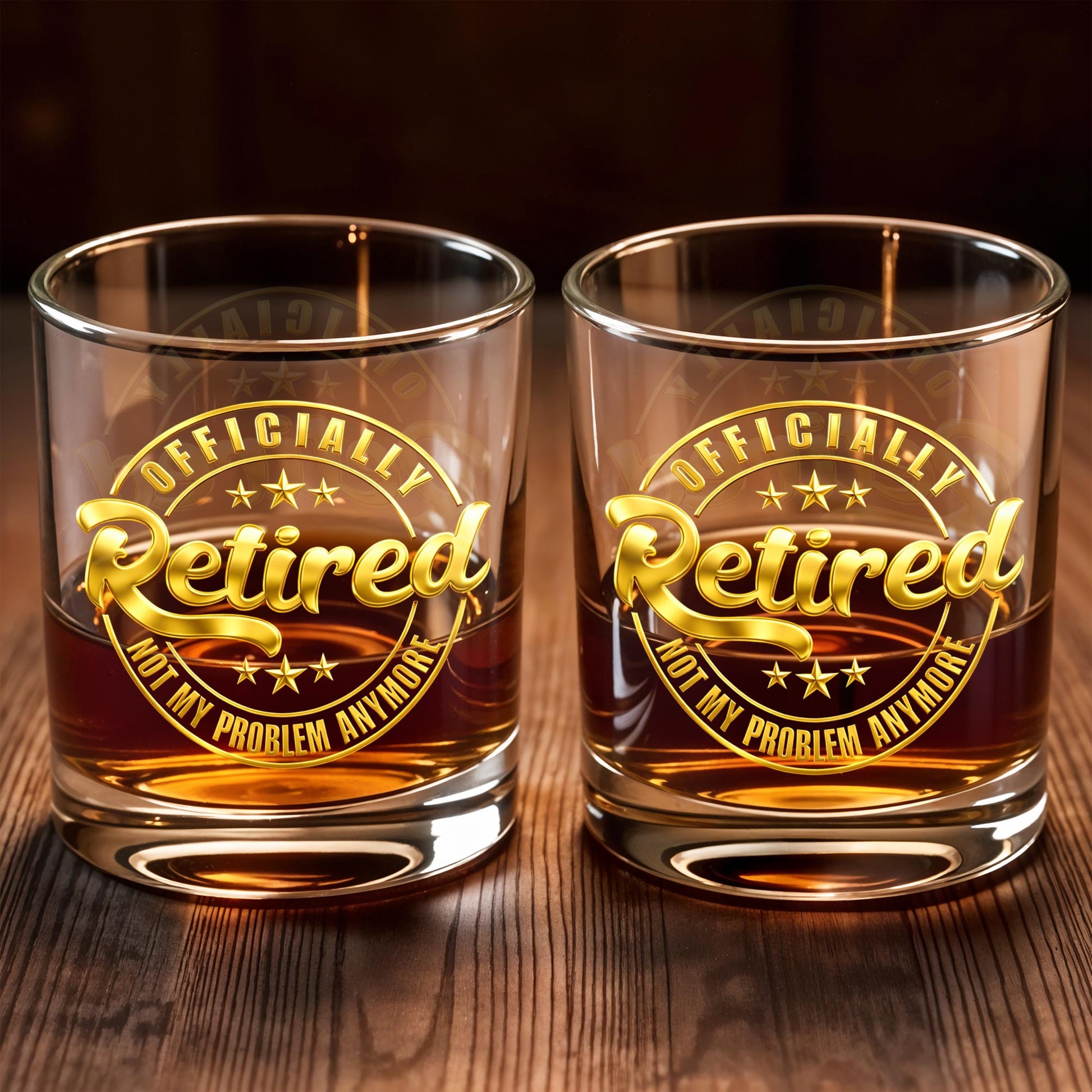 Officially Retired Not My Problem Anymore With Gold Stars