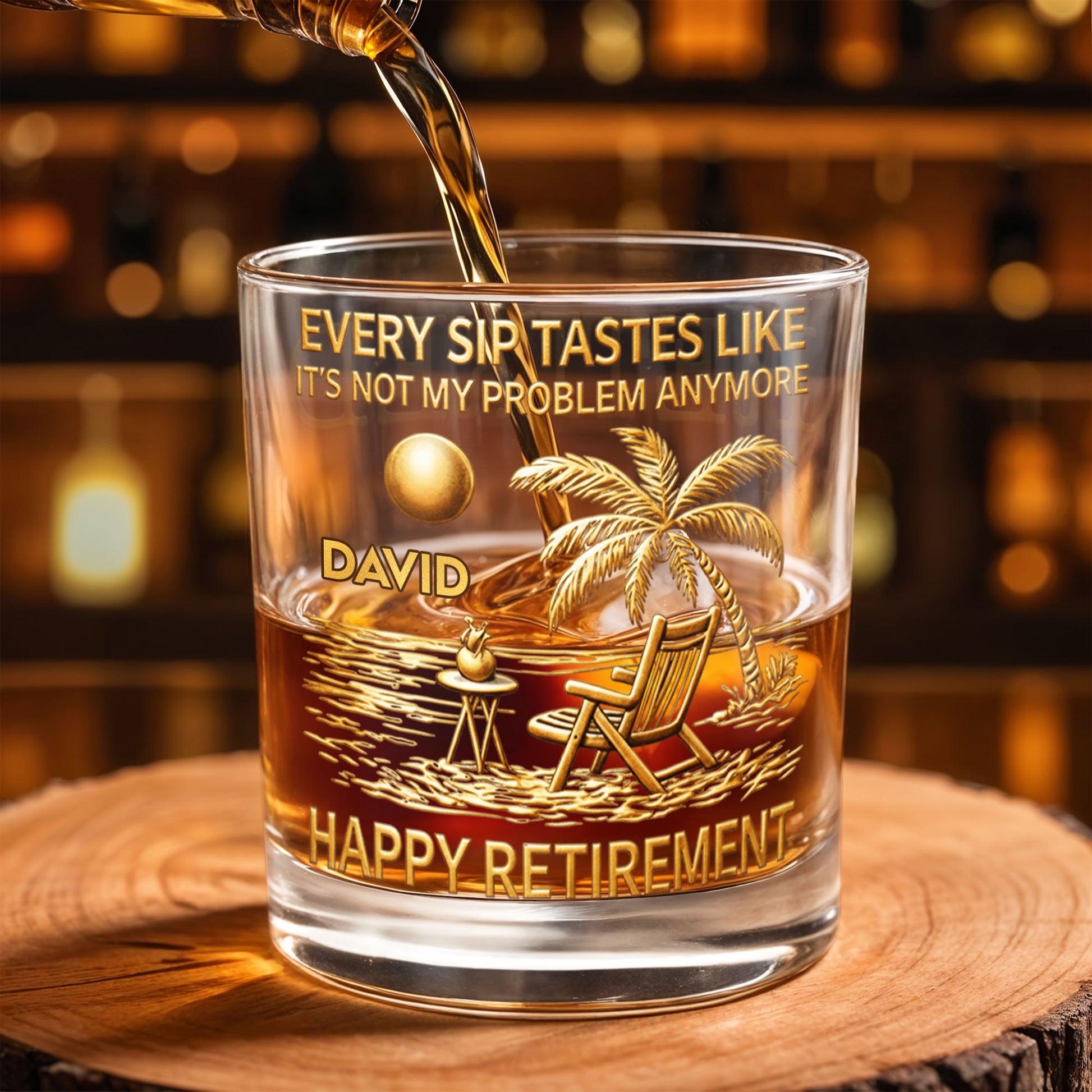 Every Sip Tastes Like It's Not My Problem Anymore Palm Tree Beach Chair